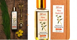Ubtan ☘ Nine Herb Oil - Herb Enriched Head Massage Oil ☘ 13 { 50ml/200ml }